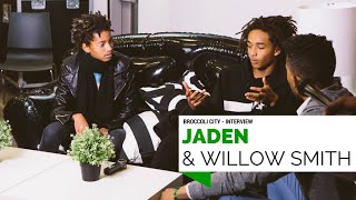 JADEN AND WILLOW SMITH  INTERVIEW  BROCCOLI CITY FESTIVAL [upl. by Nielson]