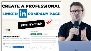 How To REALLY Create a LinkedIn Company Page 2024 [upl. by Neile572]