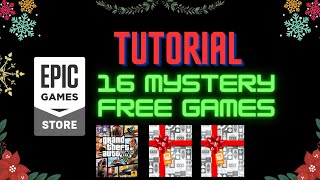 16 Free PC Games by Epic Game Store Explanation  How to Claim  Installation STEPS [upl. by Clementine]