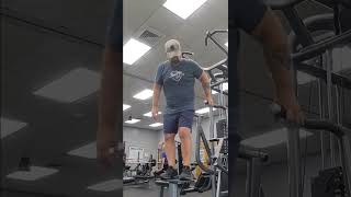 Knee Rehab  Strengthening core and leg muscles 44 days after knee replaced [upl. by Rudich567]