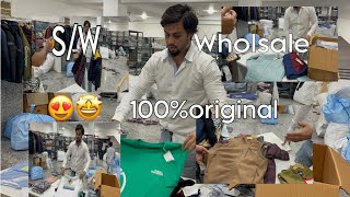 100 Original surplus clothesexport surplus wholesale delhi70 discount on big brands  Men’s sale [upl. by Tybalt410]