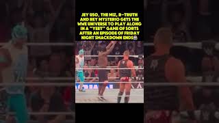 Jey Uso YEET😎 wwe smackdown fyp [upl. by Anyrtak]