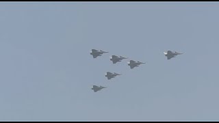 Day 2 Flypast Rehearsal of Republic Day 2024 [upl. by Esinwahs]