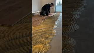 Laying parquet ✅renovation construction alpodMaterial used TGP 1L HRAST TIMOR CDKRT OLJE TG [upl. by Tomchay]