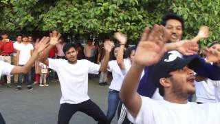 Flash Mob Wedding Proposal Mumbai Marine Drive India Gauravshali [upl. by Yorztif]