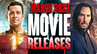 MOVIE RELEASES YOU CANT MISS MARCH 2023 [upl. by Jenica828]