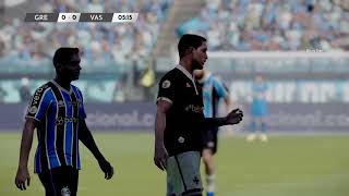 GREMIO X VASCO  GAMEPLAY PES 2021 [upl. by Solotsopa626]