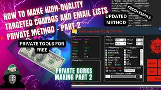 How To Make HighQuality Targeted Combos and Email Lists  Private Method 2024 Part2 [upl. by Arehs847]