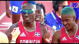 República Dominicana gana Histórico oro en 4x400 mixto Sorprendió al Mundo [upl. by Osei]