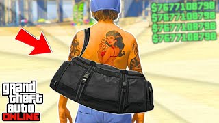 UPDATED How To Get The BLACK DUFFEL BAG In GTA 5 Online 169 No Transfer SUPER EASY [upl. by Mckeon]