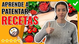 🥘 Cómo PATENTAR RECETAS de Cocina ⚠️ ¡Lo que nadie te ha contado [upl. by Omrelliug]