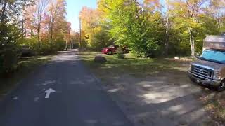 Ride Around the Campground Loop in Tobyhanna State Park [upl. by Freddy893]