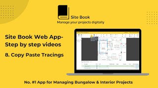 8 Site Book Copy paste tracings [upl. by Rossie318]