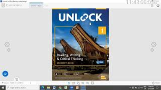 Academic Writing part 1 Cambridge UNLOCKBOOK1A1 Overview [upl. by Feld454]