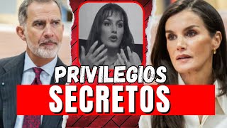 PRIVILEGIOS ESCONDIDOS de Letizia Ortiz que no sabes ANTES y DESPUÉS de Felipe VI [upl. by Chapin667]