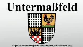 Untermaßfeld [upl. by Pitchford]