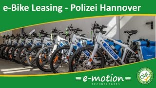 eBike Leasing  Polizei Hannover  Unternehmen Arbeitnehmer amp Arbeitgeber [upl. by Anaoj]