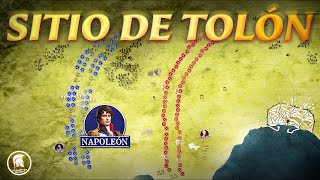 Así fue la Primera Victoria de NAPOLEÓN ⚔️ Asedio de Tolón 1793 [upl. by Suoirad]