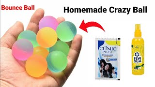 How to make Crazy balls at homeBouncy ballhomemade crazy balldiy Crazy ballStress BallJumpsball [upl. by Fitz]