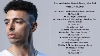 Ezequiel Arias Live  Mute Mar Del Plata 27012024 with Tracklist [upl. by Enahpad]