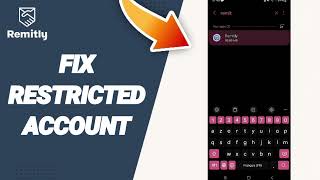 How To Fix Restricted Account On Remitly Send Money amp Transfer App [upl. by Hardej]