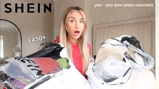 HUGE £500 SHEIN HAUL  CLOTHING HOME FITNESS AND MORE [upl. by Noryb]