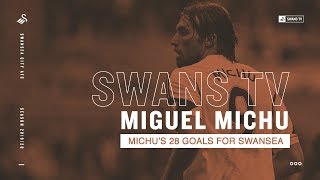 MICHU  All 28 Goals for Swansea City [upl. by Elades]