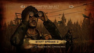 The Walking Dead Telltale Season Two Episode 2 A House Divided part 1 Walkthrough no commentary [upl. by Laniger392]