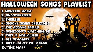 Halloween Songs Playlist 2024 🎃 Halloween Party Playlist [upl. by Erodavlas]