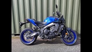 2024 Yamaha MT09  Icon Blue  In stock at Mototechniks [upl. by Namrak]