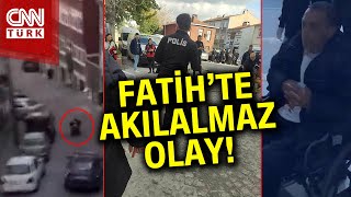 Fatihte Bir Adam Tekerlekli Sandalye İle Gelip Eski Eşini Vurdu Haber [upl. by Suoinuj]