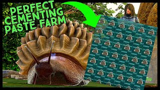 Unlimited Cementing Paste Farm in ARK  Unlimited CP guide [upl. by Ekez235]