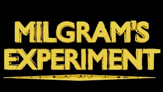 Milgrams Experiment [upl. by Navlys454]