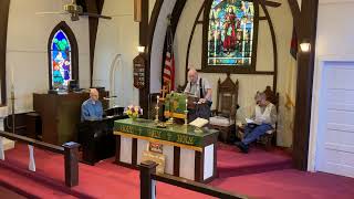 Oceanport United Methodist Church Service 92224 [upl. by Nevets803]