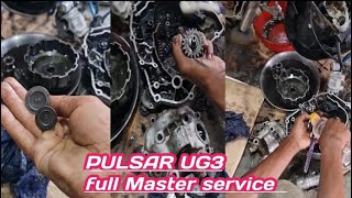 bike full Master service pulsar ug3 100 genuine parts [upl. by Andros457]