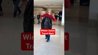 Travel Hack for a Jacket holidaywithyoutube travelhacks [upl. by Kiki]