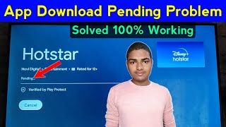 smart tv me app download nahi ho raha hai  android tv app install pending problem solved [upl. by Meihar948]