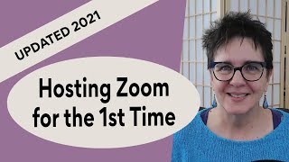 How to Host a Zoom Meeting for the First Time UPDATED  How to use Zoom [upl. by Atsirak]