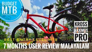 Best Budget Cycle Malayalam Review  Kross Maximus Pro gear cycle  Best MTB Cycle under Rs 10000 [upl. by Dale]