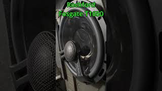 Rockford Fosgate T1650 Full Length Above garagematters shorts viralshorts [upl. by Nylekcaj395]