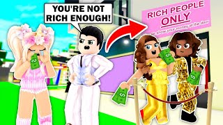 Rich People ONLY Club In Brookhaven Roblox [upl. by Ahsitaf637]