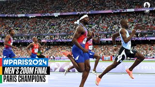 Mens 200m Final  Paris Champions [upl. by Nosro180]