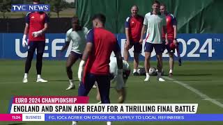 England And Spain Ready For A Thrilling Final Battle For Euro 2024 Championship [upl. by Eetnom416]