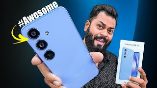 Samsung Galaxy A54 Unboxing amp First Impressions⚡45 Years Of UpdatesIP67GG5 amp More [upl. by Chiang189]