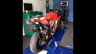 Ducati Desmosedici RR Dyno Run  Pure MotoGP V4 Engine Sound [upl. by Ardied]