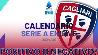 ECCO IL CALENDARIO DEL CAGLIARI 202425 [upl. by Arhoz56]