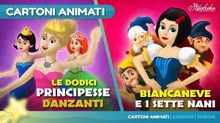 Le Dodici Principesse Danzanti storie per bambini  Cartoni animati [upl. by Anwahsar677]