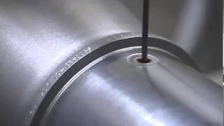 Gantry Robot Peening of Aircraft Engine Components Progressive Surface [upl. by Ahseya]