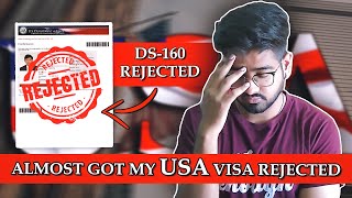 My F1 Visa Biometrics Experience for Fall 2022  DS 160 Rejection  Delhi Consulate [upl. by Hamid338]