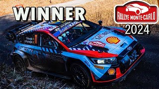 Rallye Monte Carlo 2024 Winner  Thierry Neuville [upl. by Thirion]